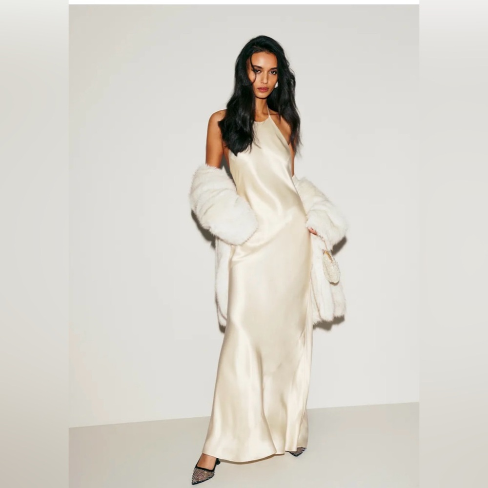Reformation Jeany Silk Dress - Picture 12 of 12